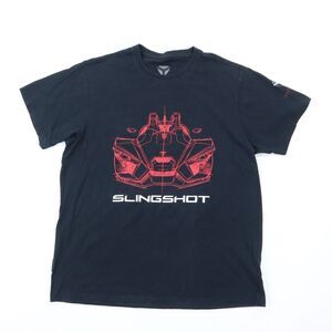Slingshot Three-Wheeler T-Shirt Black "Hold On. Let Go" L Large